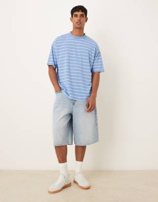 Asos Design Oversized T-shirt In Multi