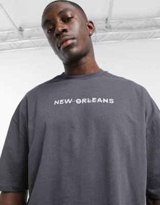 asos grey t shirt