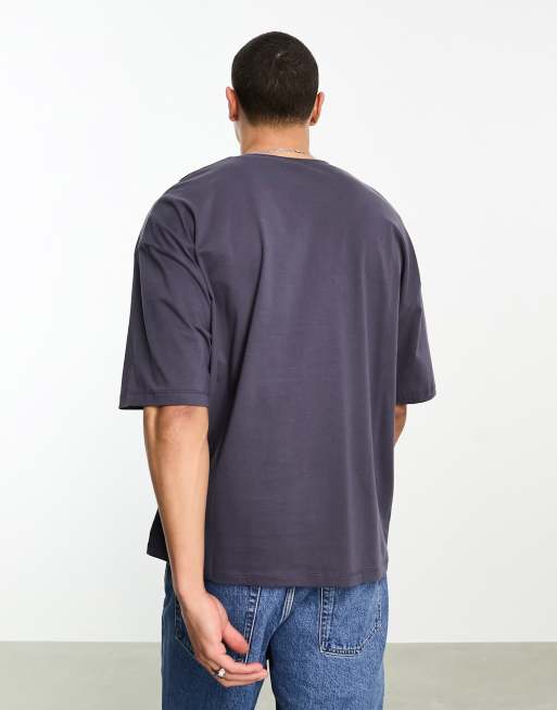 Dark grey oversized t 2024 shirt