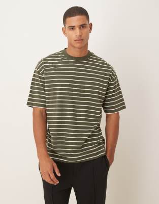 Asos Design Oversized T-shirt In Green