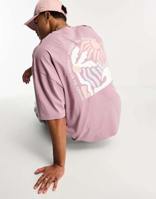 Asos pink hot sale t shirt