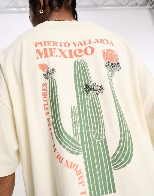 cactus print tee