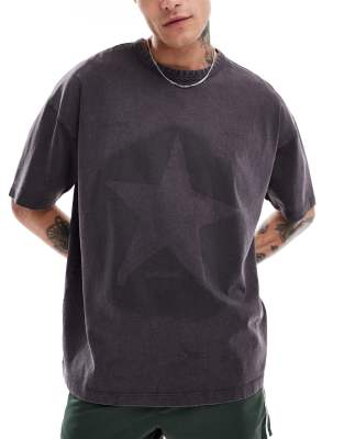 Asos Design Oversized T-shirt In Black