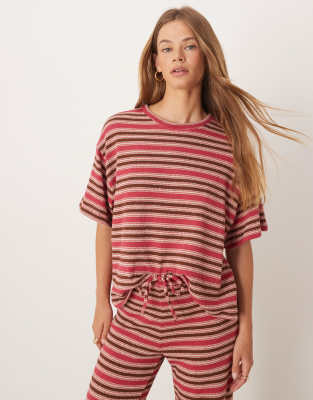 Asos Design Oversized T-shirt In Red