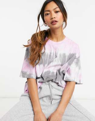 ASOS DESIGN oversized t-shirt in pink 
