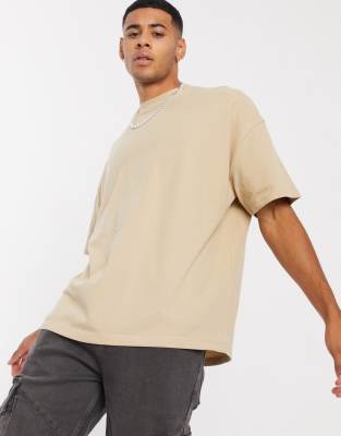 oversize beige shirt