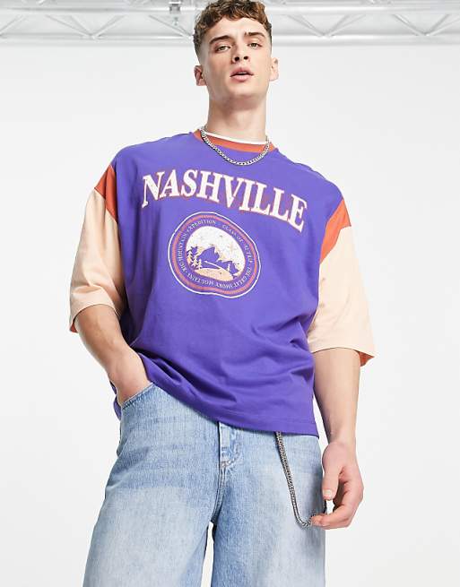Colorblock Nashville Crew Colorblock Nashville Crew