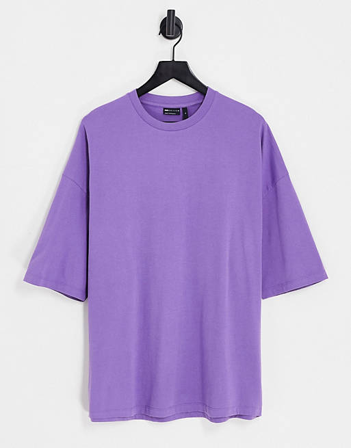 ASOS DESIGN oversized t-shirt in purple | ASOS