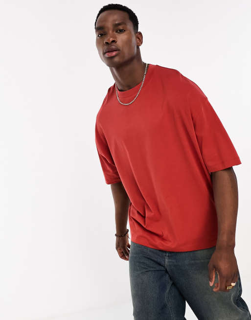 asos red t shirt