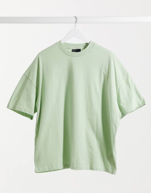 green oversized t shirt