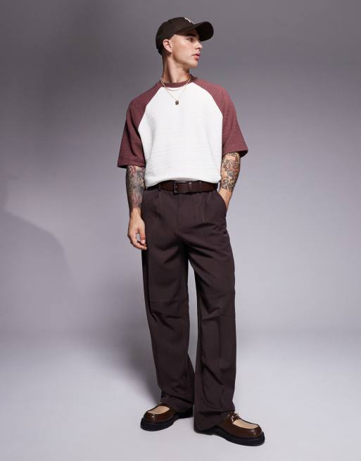 ASOS DESIGN oversized t-shirt in white texture , 2 of 4