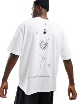 Asos Design Oversized T-shirt In White