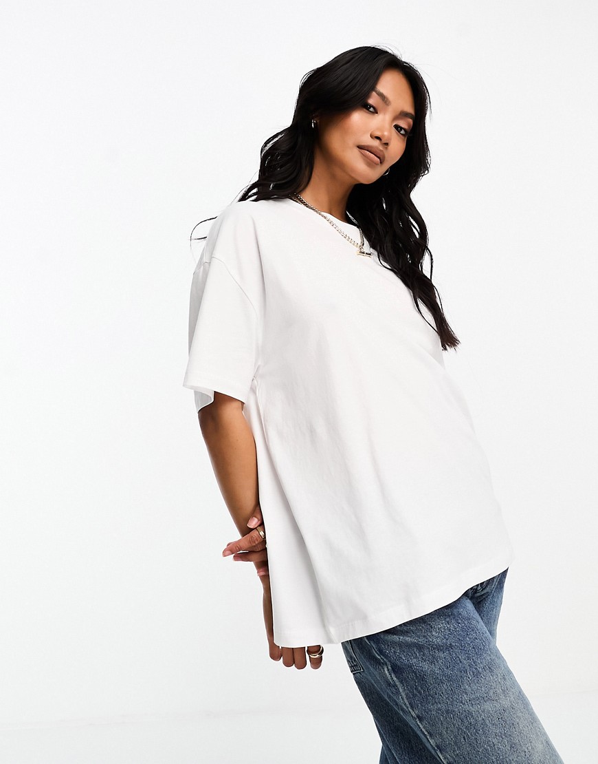ASOS DESIGN oversized t-shirt in white