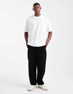 Asos Design Oversized T-shirt In Brown