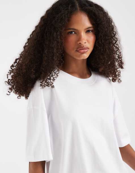 ASOS DESIGN - Oversized T-shirt in wit - view 1