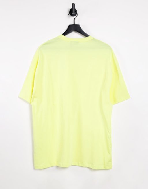 Buy Yellow - Oversized T-Shirt (XX-Large) at