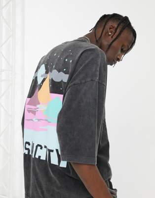 oversized zwart shirt