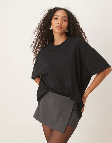 ASOS DESIGN - Oversized T-shirt in zwart - view 1