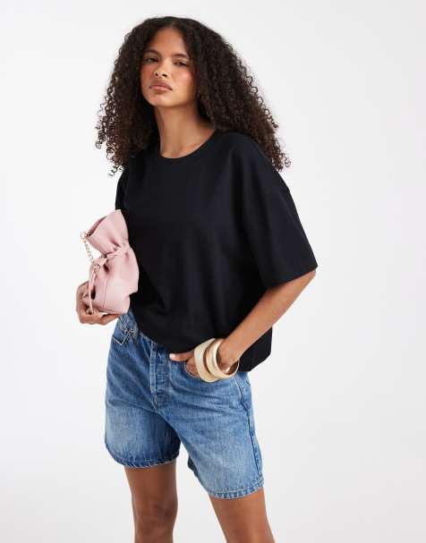 ASOS DESIGN - Oversized T-shirt in zwart - view 1