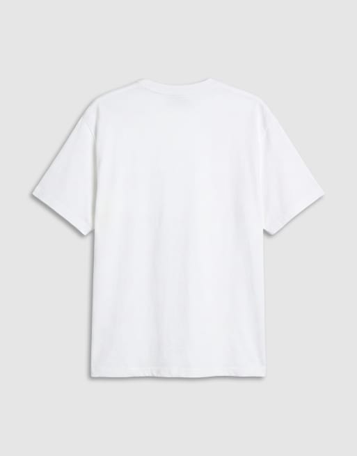 ASOS DESIGN oversized t-shirt med kaktusfoto i vitt, 6 av 7