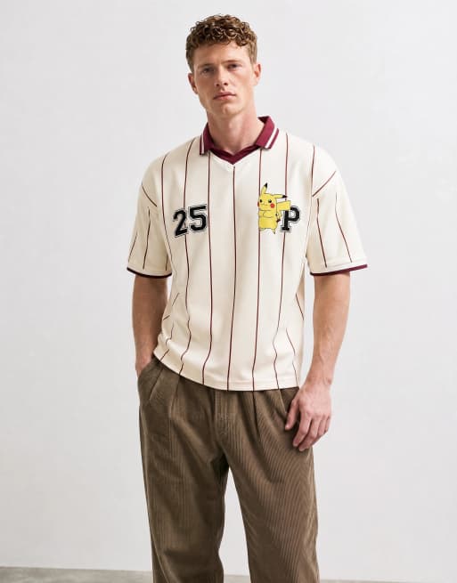 ASOS DESIGN oversized T-shirt med Pokemon-print i hvid, 6 af 10