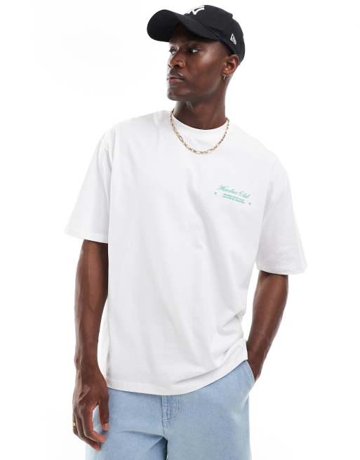 ASOS DESIGN - Oversized T-shirt med tennisprint på ryggen , 2 af 4