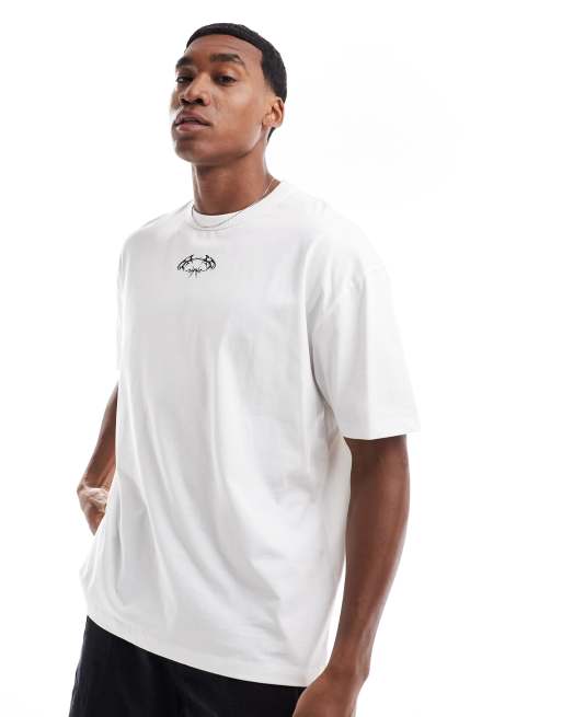 ASOS DESIGN - Oversized T-shirt med Y2K-print på brystet og ryggen, 2 af 4