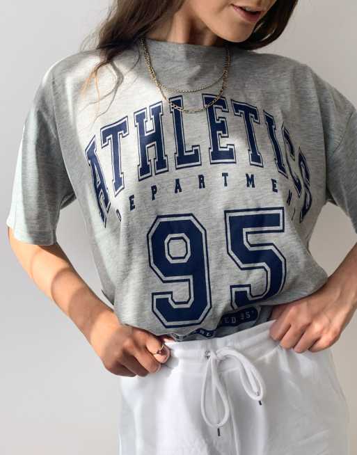 Oversized sales athletic tee