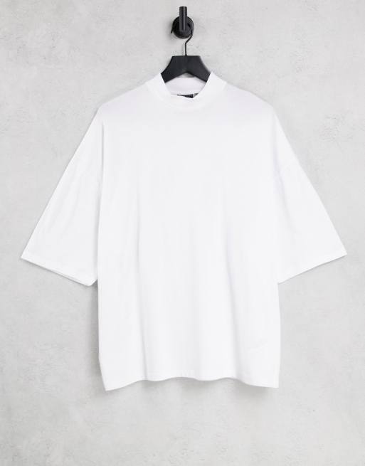 Wit shirt met col hotsell