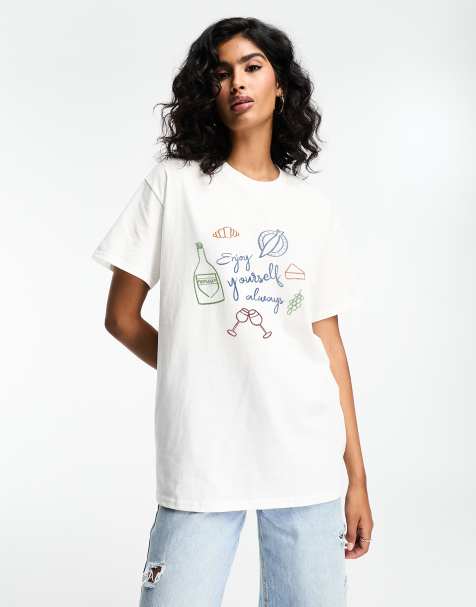 Pagina 7 Witte T shirts voor Dames ASOS