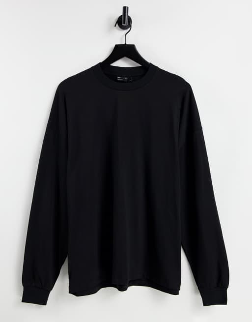 ASOS DESIGN - Oversized t-shirt met lange mouwen