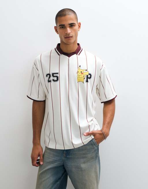 ASOS DESIGN oversized T-shirt met Pokémonprint in wit, 4 van 10