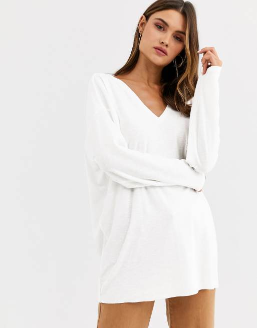 oversized wit shirt dames