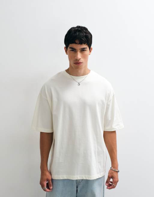 ASOS DESIGN oversized T-shirt met woestijngrafiek in beige, 4 van 5