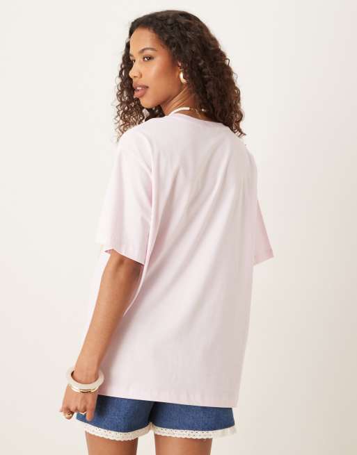 ASOS DESIGN oversized t-shirt with amalfi coast graphic in, 4 of 4