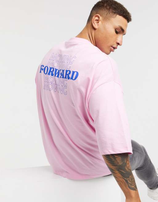 pink t shirt back