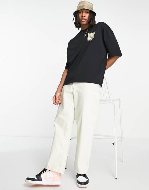 ASOS DESIGN oversized t-shirt with Biggie Smalls money print in black, 3 of 4