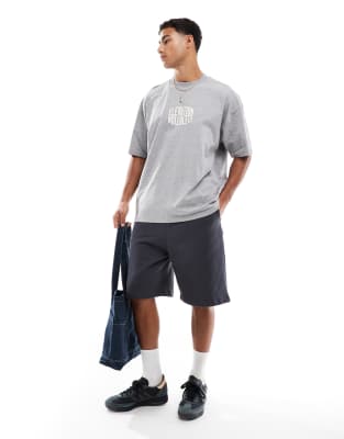 Asos Design Oversized T-shirt With Bird Graphic