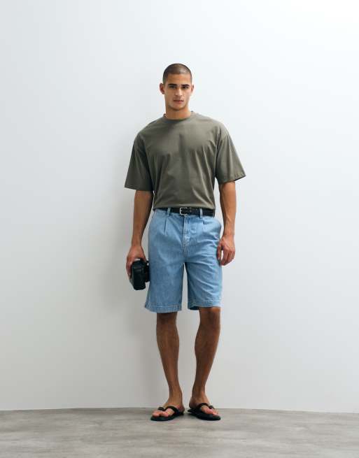 ASOS DESIGN oversized t-shirt with Bonsai graphic in olive, 5 of 5