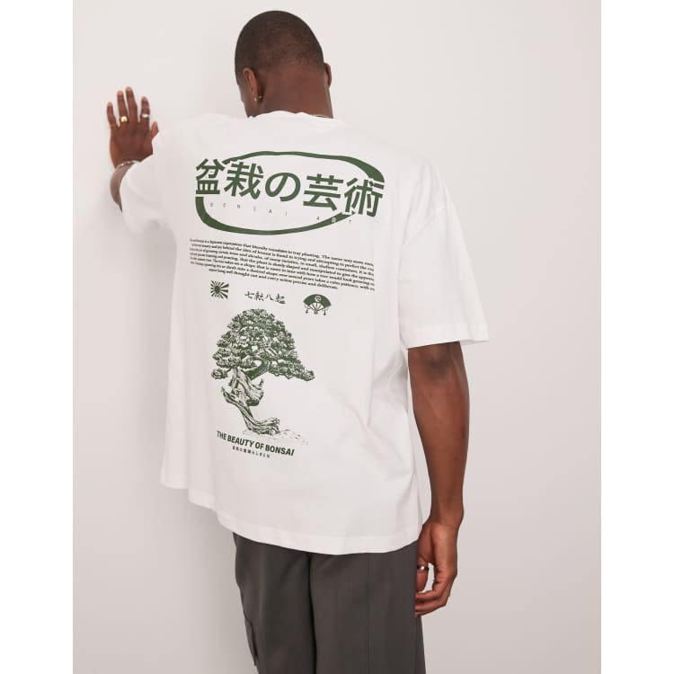 【関税&送料込】Bonsai T-shirts and Polos White Bonsai Anatomy T-Shirt