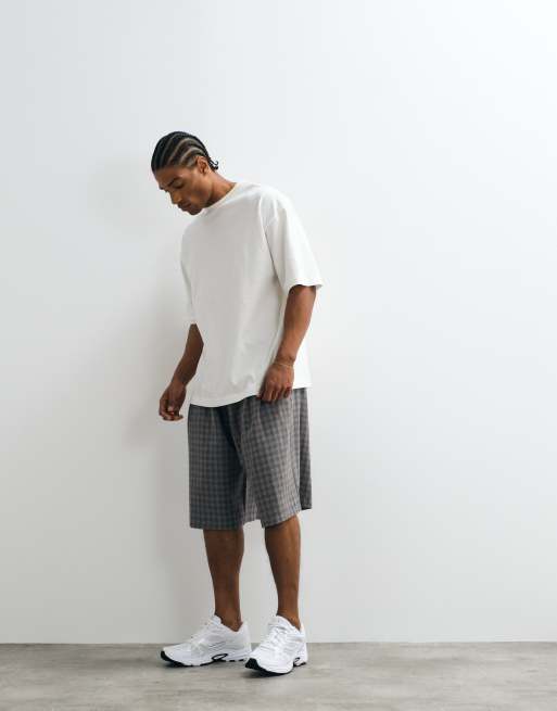 ASOS DESIGN oversized t-shirt with bubble text graphic in off white, 2 of 5