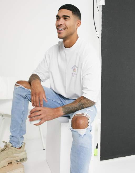 asos t shirt oversize homme