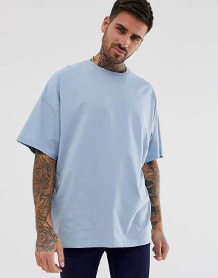 light blue oversized tshirt