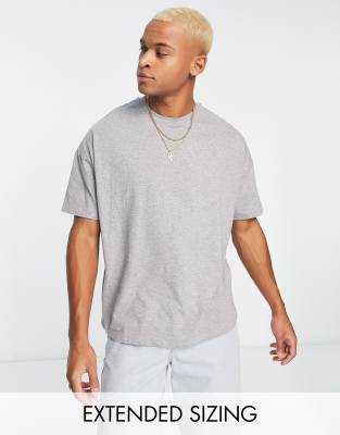 ASOS Design Oversized T-Shirt with Crew Neck in White - White