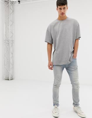 grey oversized t shirt