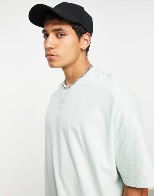 ASOS DESIGN oversized t-shirt with crew neck in white - WHITE