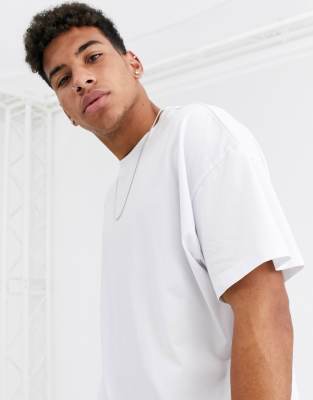 baggy white t shirt mens