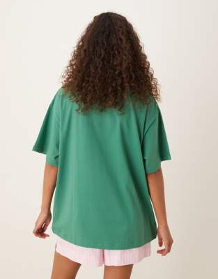 Asos Design Oversized T-shirt With El Sol Graphic