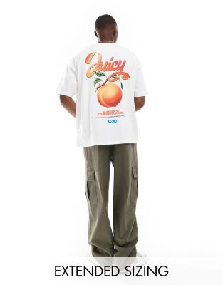 Fruit Party Print Oversizedtee