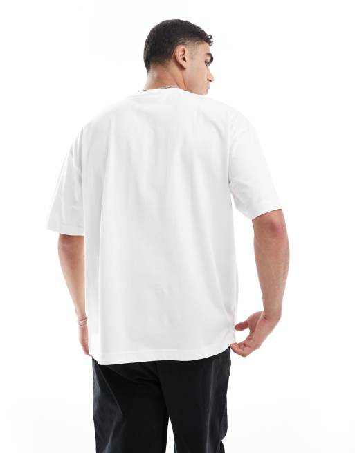 ASOS DESIGN oversized t-shirt with fruit graphic in white, 2 of 4